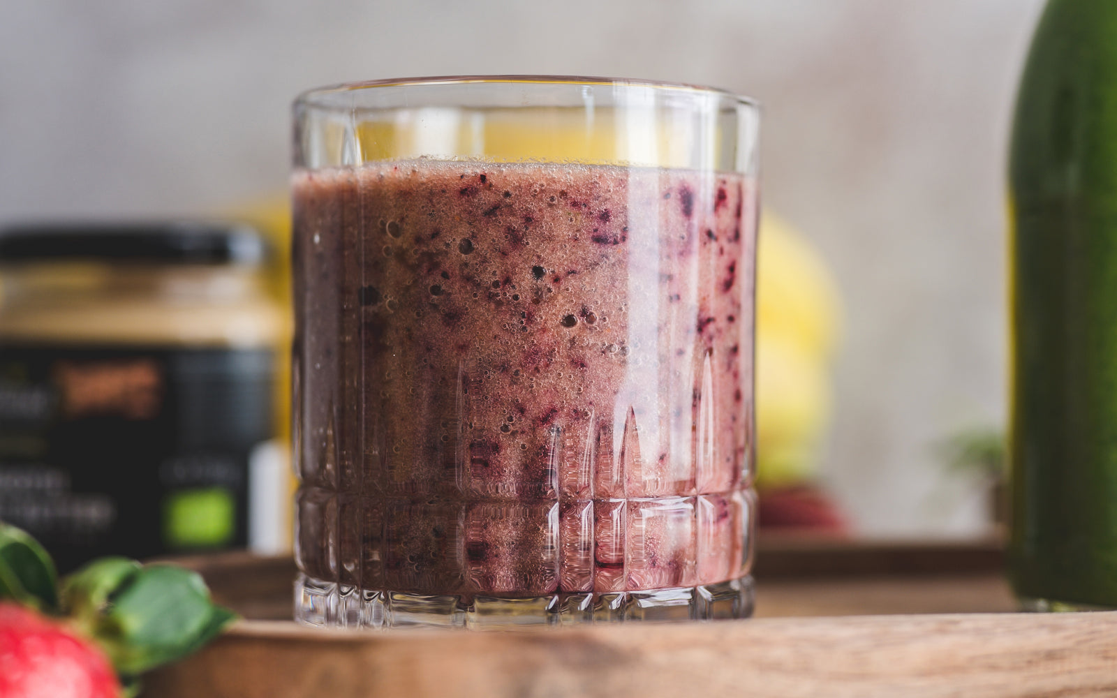 Blaubeer-Chia-Smoothie