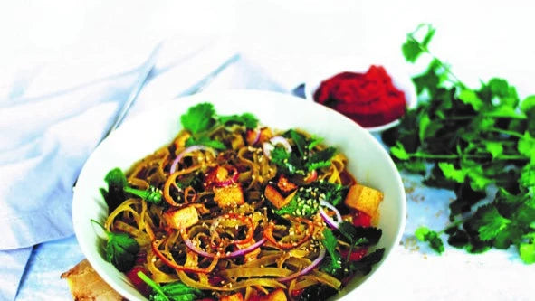 Thai-inspiriertes rotes Curry