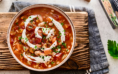 Risoni e Fagioli Suppe