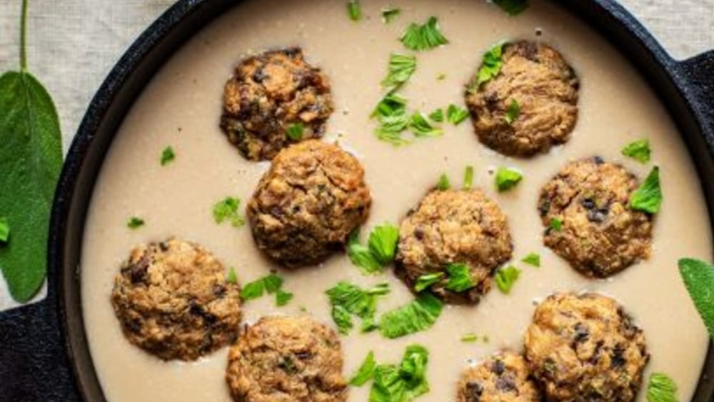 Vegane schwedische Fleischbällchen