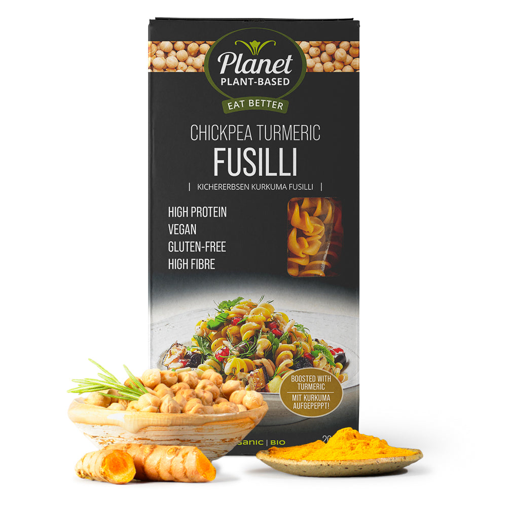 Bio Kichererbsen Kurkuma Fusilli