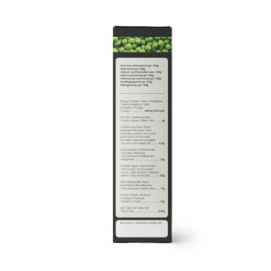 Bio Grüne Erbsen Penne mit Leinsamen