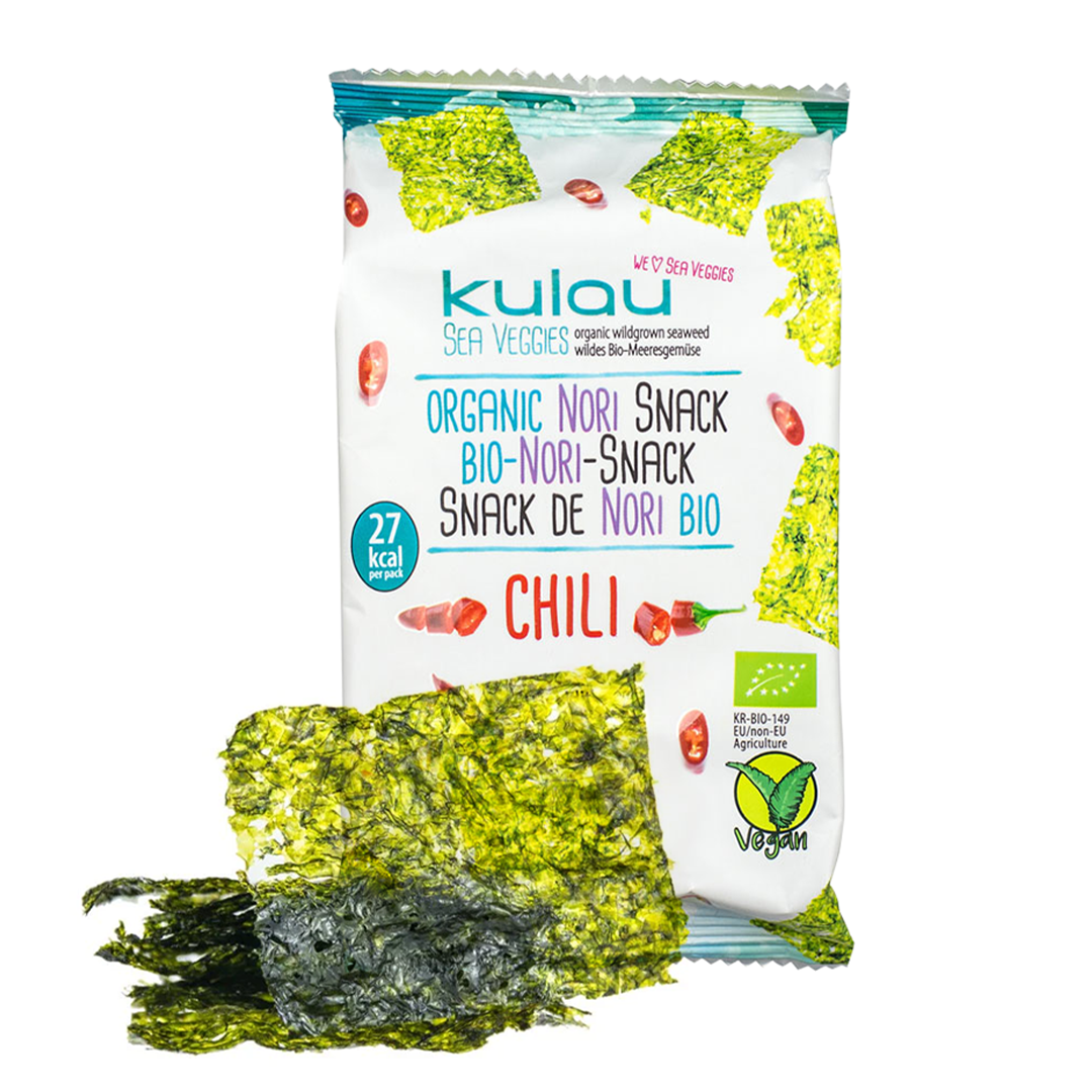 Kulau Bio-Nori-Snack Chili 4g
