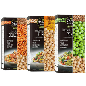3x Pasta aus Hülsenfrüchten